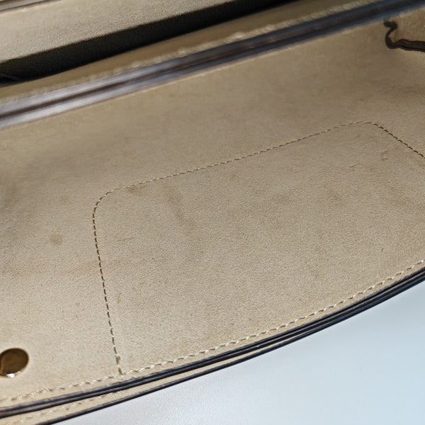 Faye Small Calfskin Gray