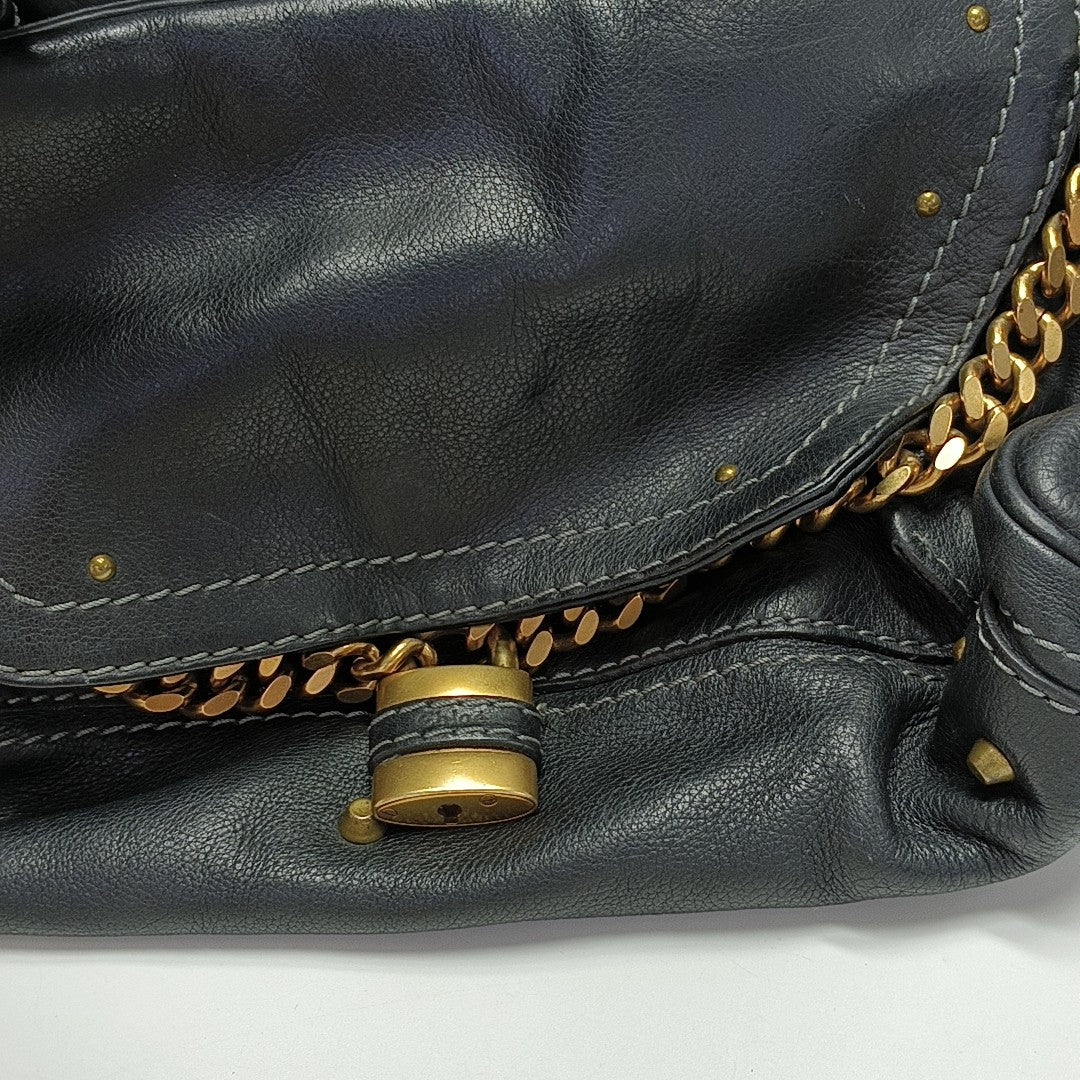 Paddington Calfskin Black