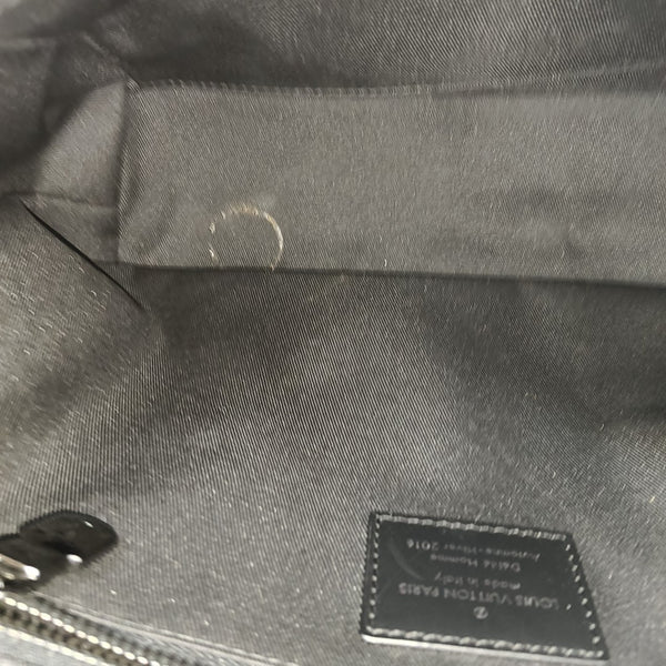 VOYAGER PM Monogram Coated Canvas Black