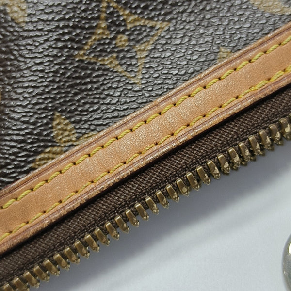 PALERMO PM Monogram Coated Canvas Brown