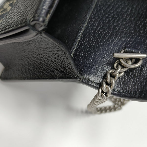 Dionysus Super Mini Monogram Denim Black