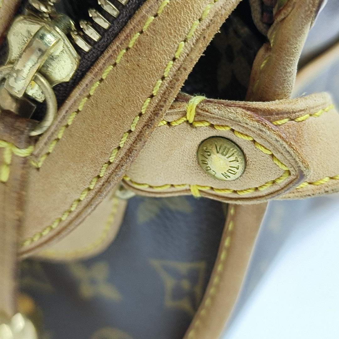 POPINCOURT Monogram Coated Canvas Brown