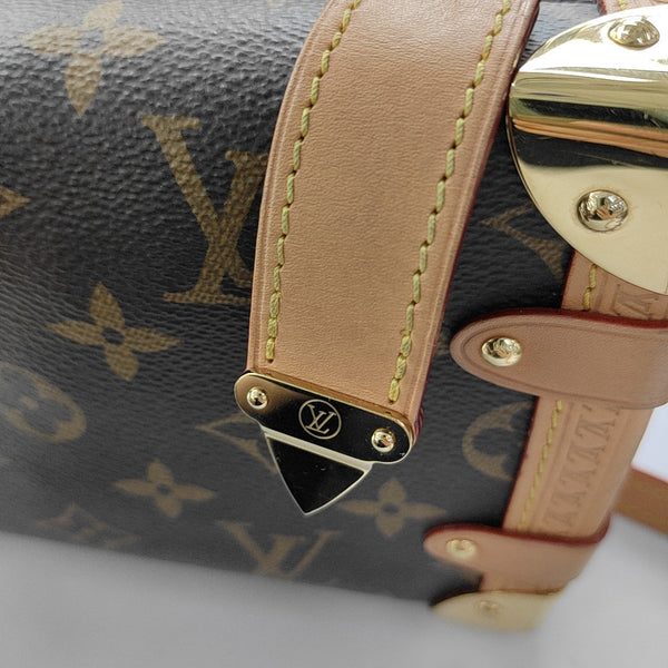 SIDE TRUNK PM Monogram Coated Canvas Brown
