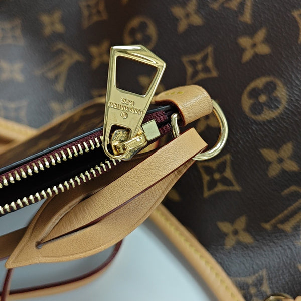 CARRYALL PM Monogram Coated Canvas Brown