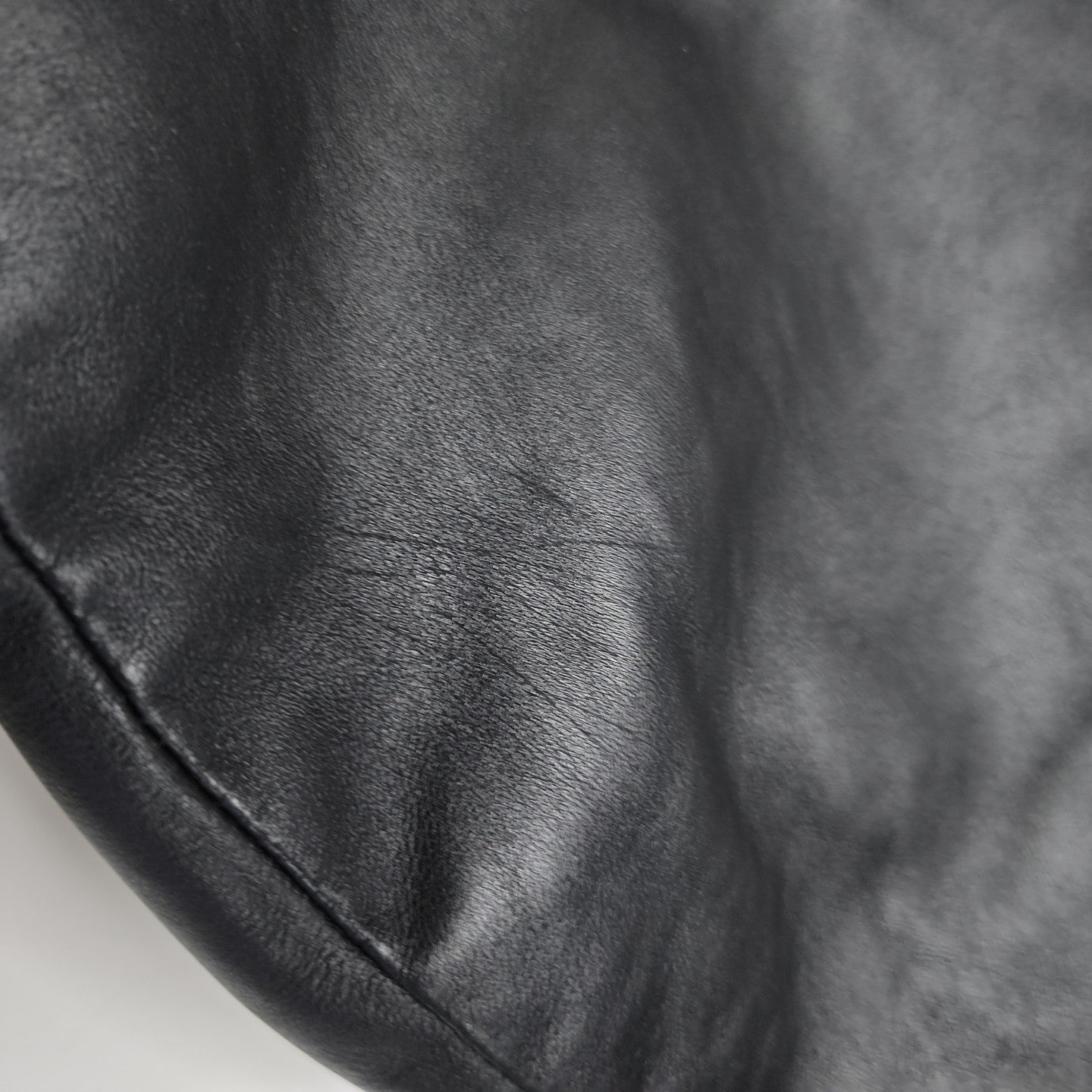 Calfskin Shoulder Bag Black