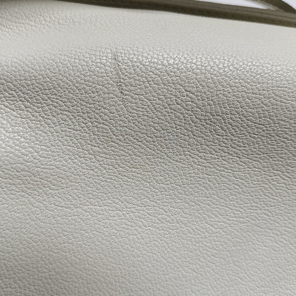 Calfskin Shoulder Bag White