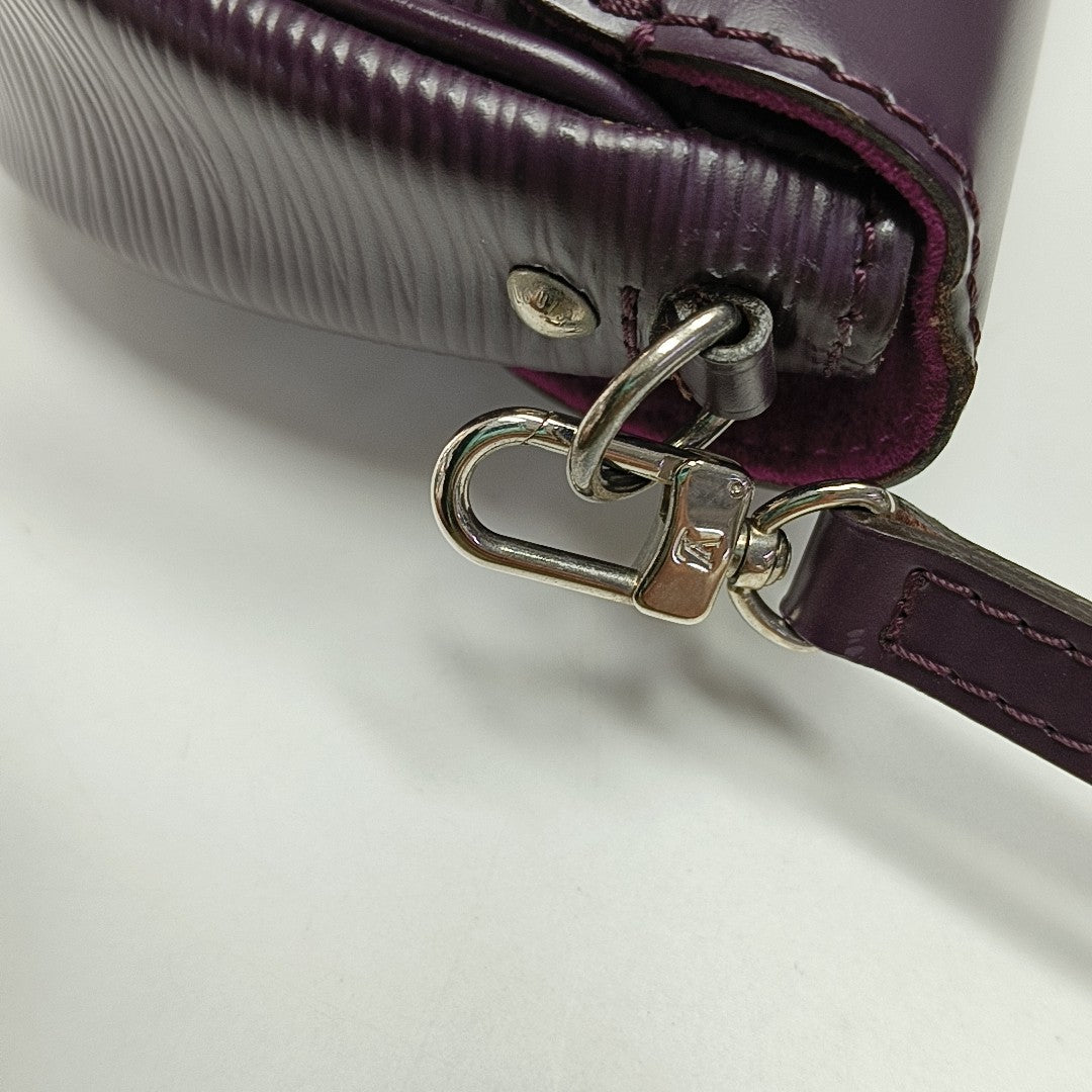 POCHETTE MONTAIGNE Epi Purple