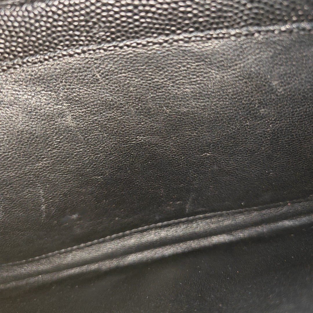 MONOGRAM Medium Chevron Calfskin Black