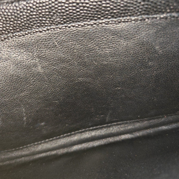 MONOGRAM Medium Chevron Calfskin Black