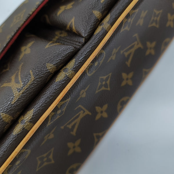 VIVA CITE Monogram Coated Canvas Brown