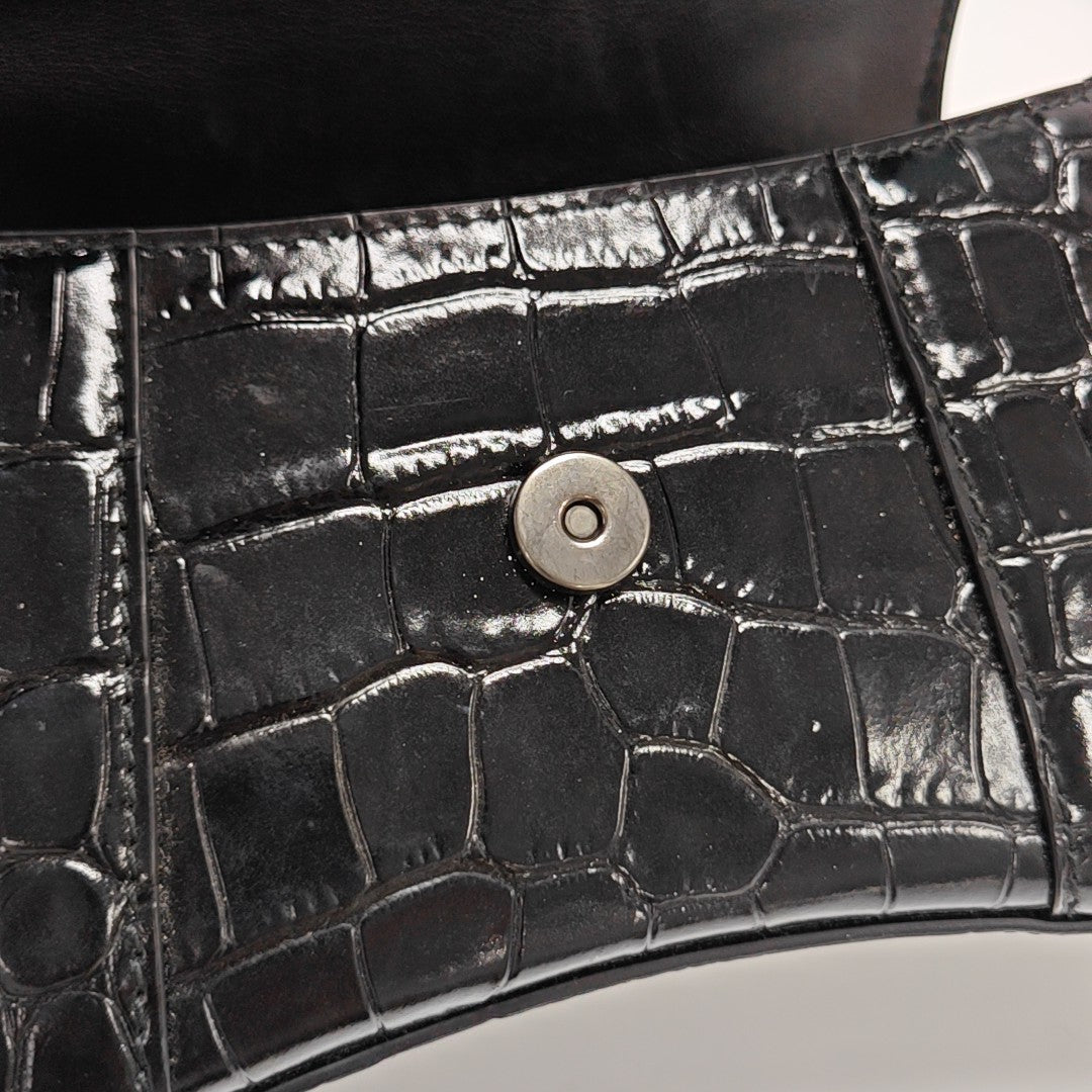 Hourglass XS Calfskin Black