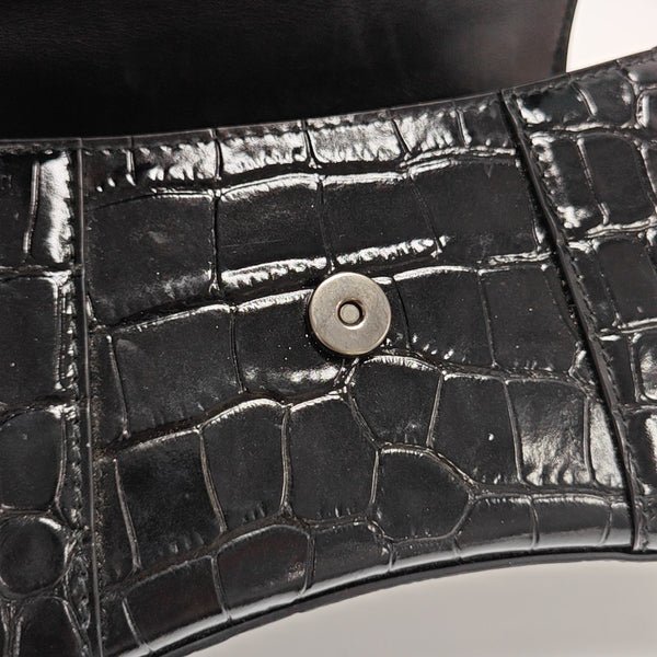 Hourglass XS Calfskin Black