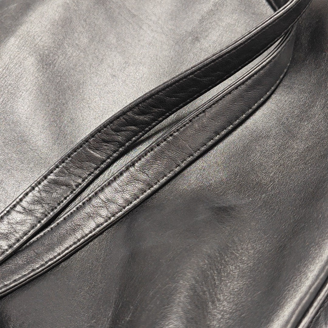 Lambskin Shoulder Bag Black