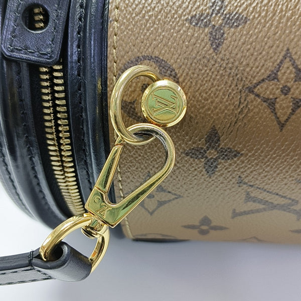 CANNES PM Monogram Coated Canvas Brown