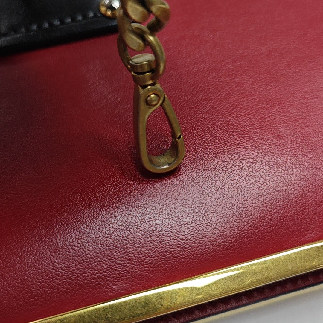 Cahier Saffiano Calfskin Red