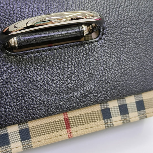 D-Ring Mini Calfskin Black