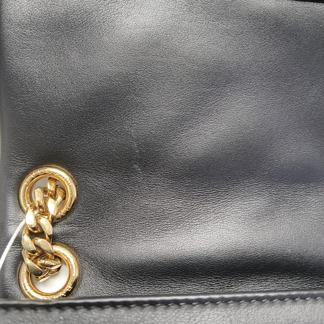 SERPENTI CABOCHON Small Quilted Calfskin Black