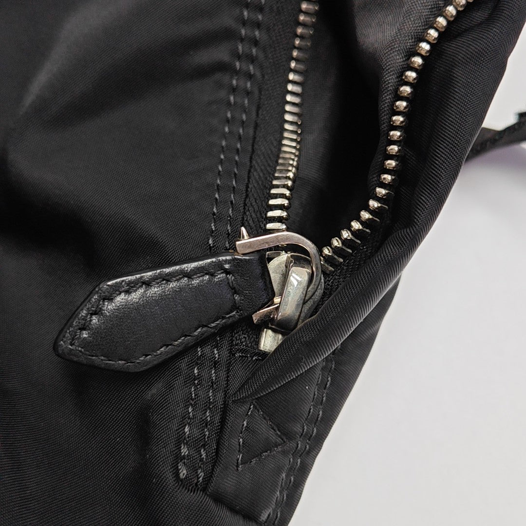Nylon Backpack Black