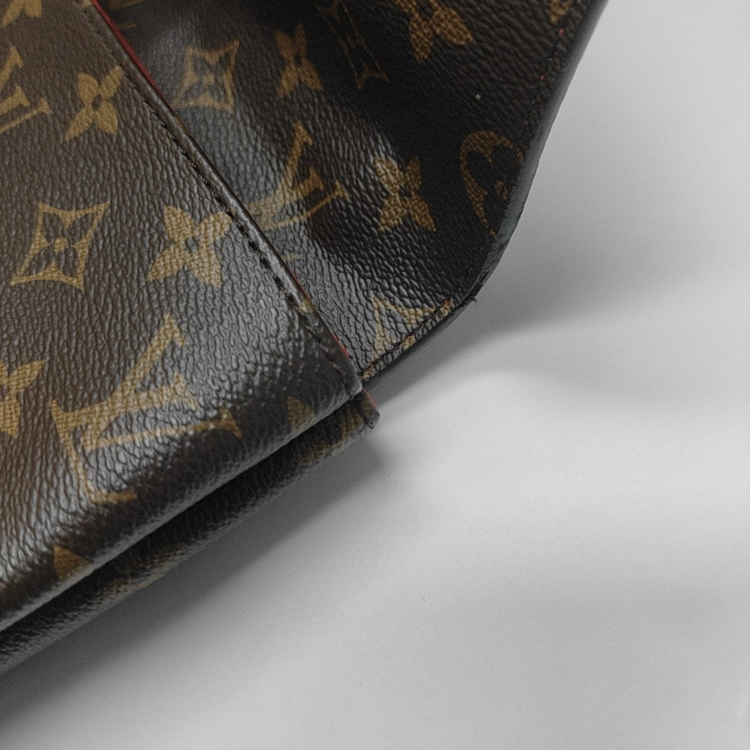 SAINT PLACIDE Monogram Coated Canvas Brown