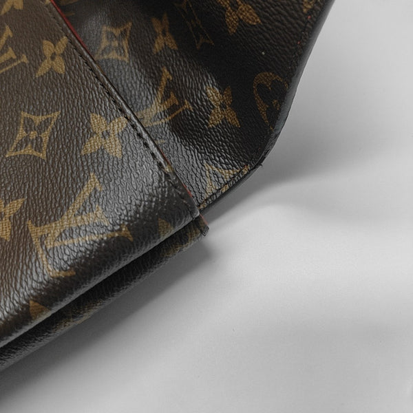 SAINT PLACIDE Monogram Coated Canvas Brown