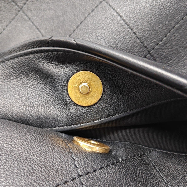 Quilted Calfskin Black