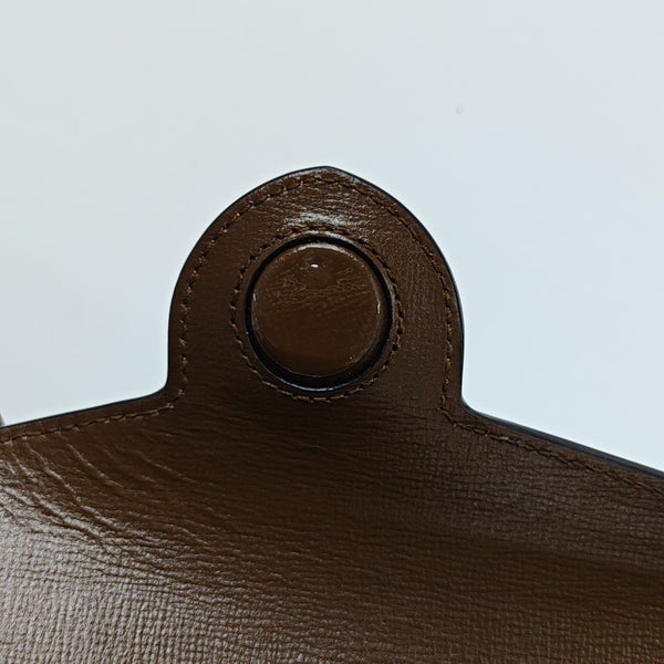 Horsebit 1955 Mini Monogram Coated Canvas Beige