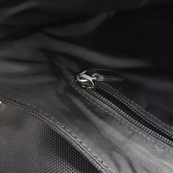 Canvas Shoulder Bag Black