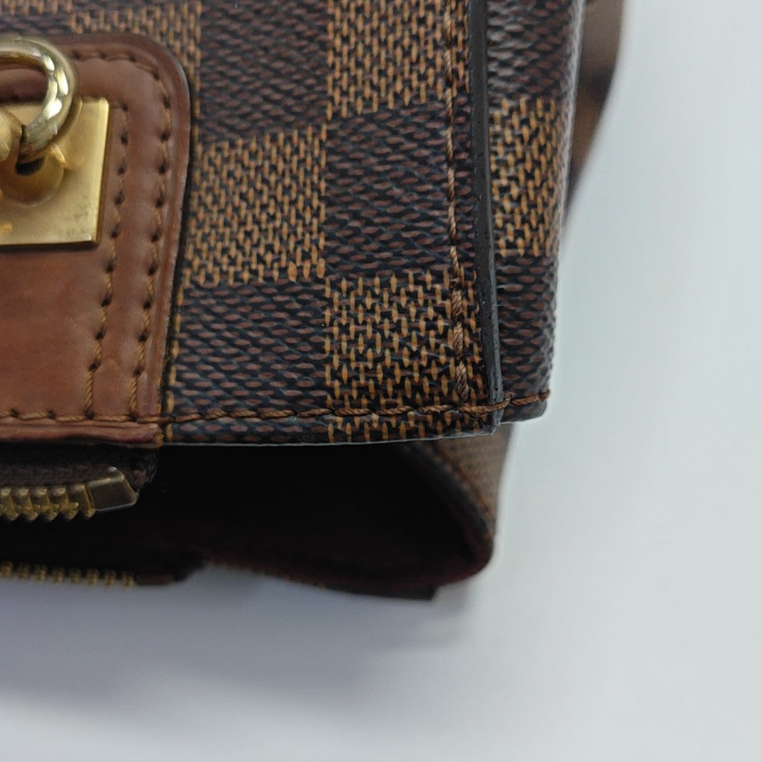 GREENWICH PM Damier Ebene Coated Canvas Brown