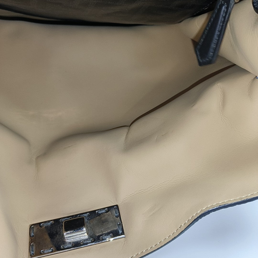 Peekaboo Medium Calfskin Gray