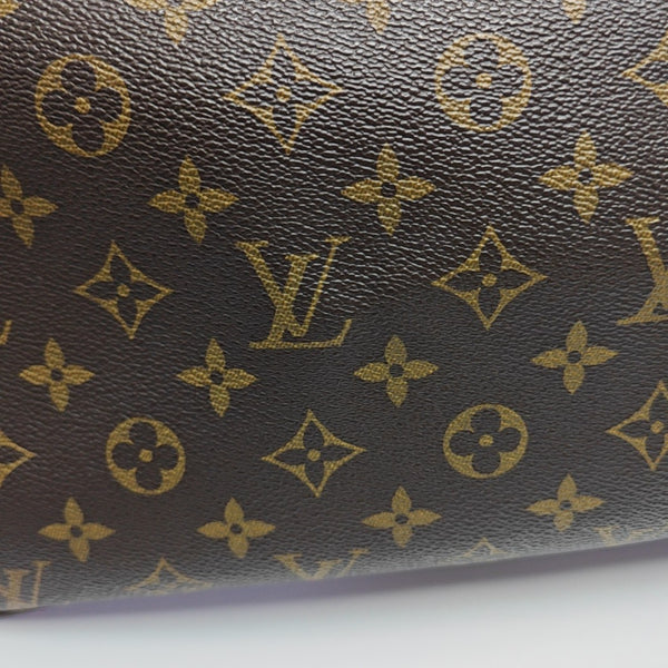 NEVERFULL GM Monogram Coated Canvas Brown