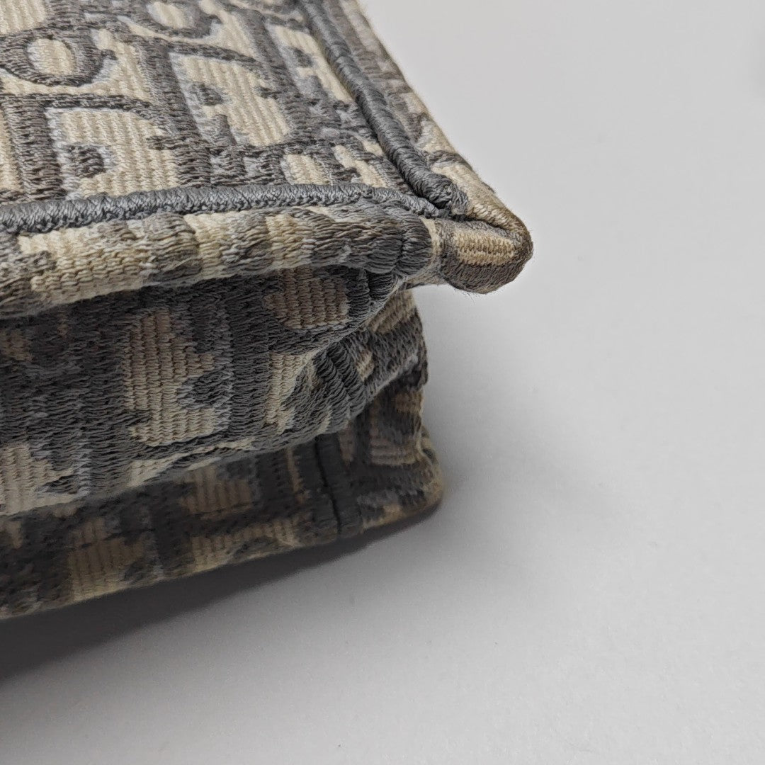 Book Tote Mini Canvas Gray