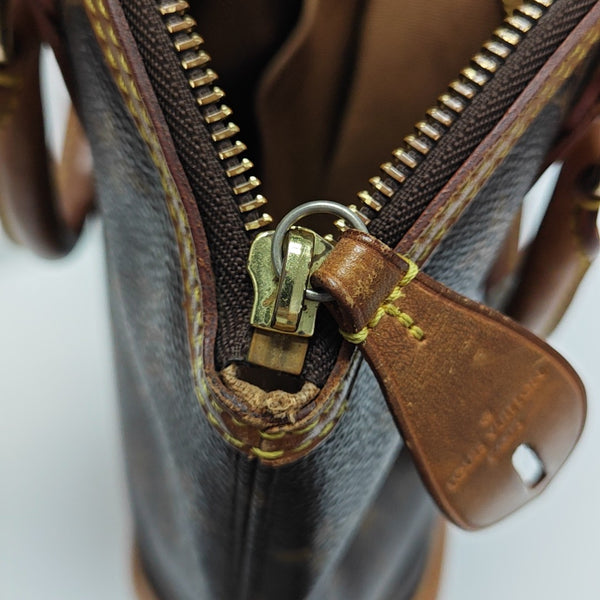 LOCKIT PM Monogram Coated Canvas Brown