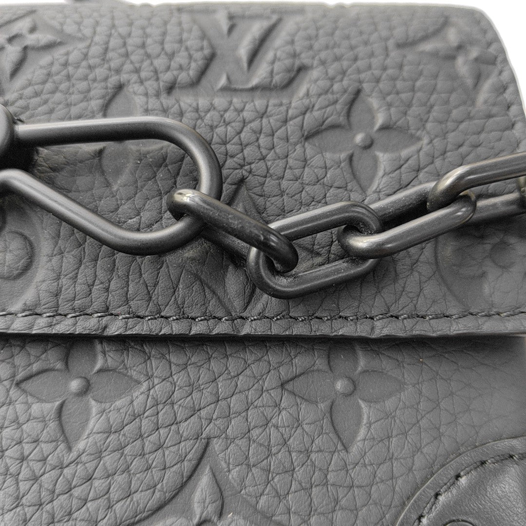 SOFT TRUNK Mini Monogram Calfskin Black