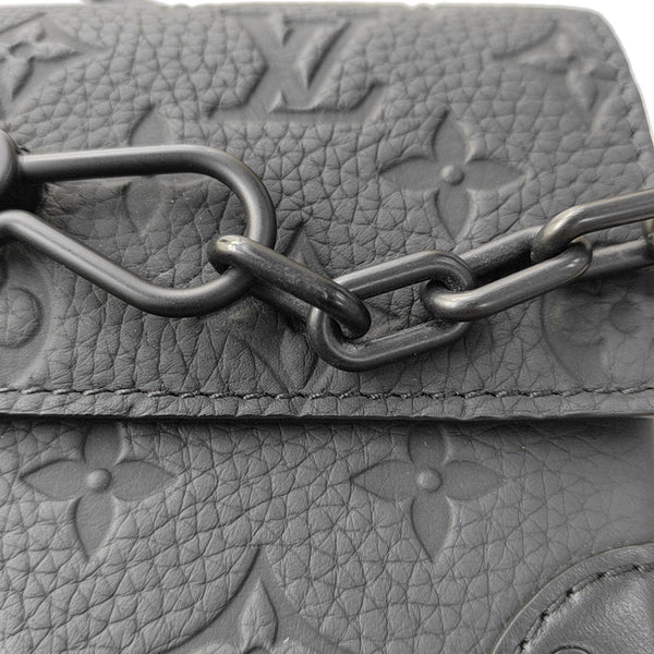 SOFT TRUNK Mini Monogram Calfskin Black