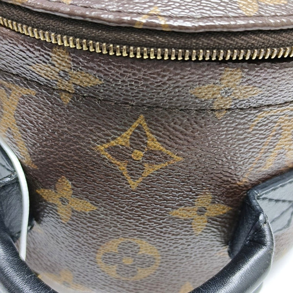 PALM SPRINGS Mini Monogram Coated Canvas Brown
