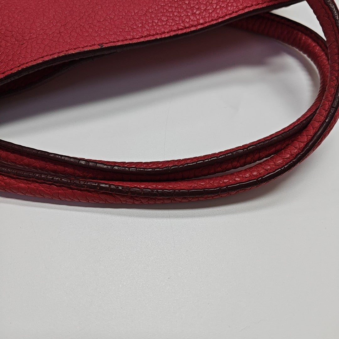 Baynard Medium Calfskin Red