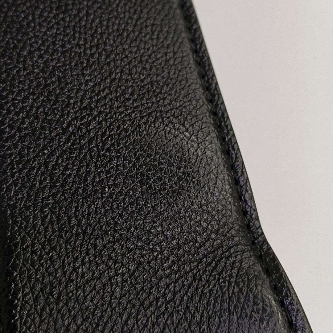 Hourglass Small Calfskin Black
