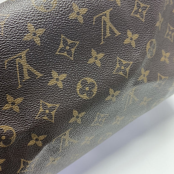 SPEEDY 30 Monogram Coated Canvas Brown