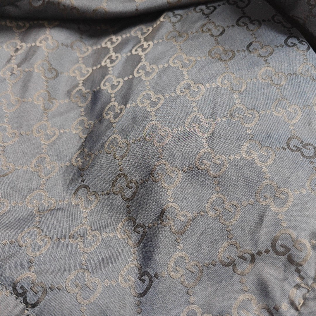 Monogram Nylon Top Handle Bag Blue