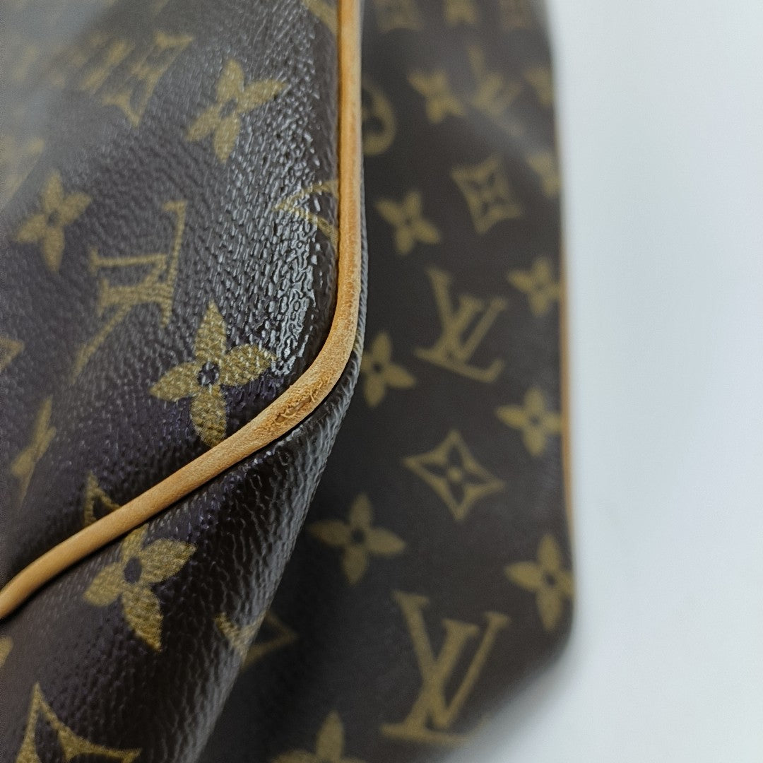 BATIGNOLLES MM Monogram Coated Canvas Brown