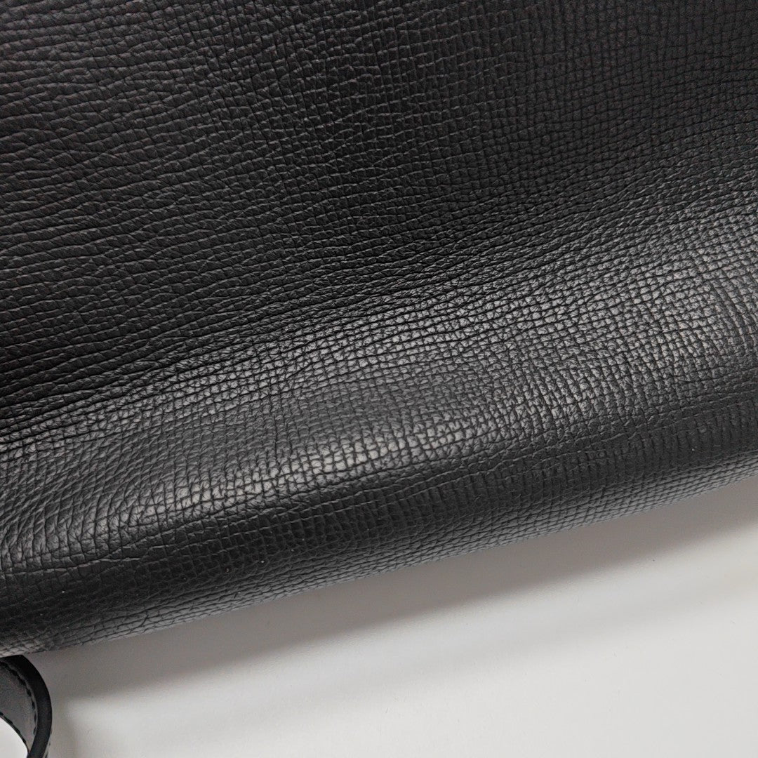 BESACE TOKYO Monogram Calfskin Black