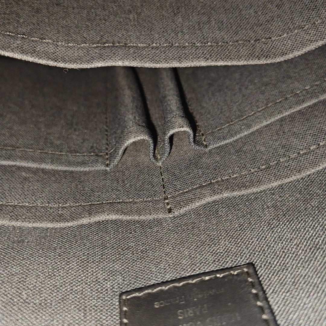 TADAO PM Damier Graphite Coated Canvas Gray