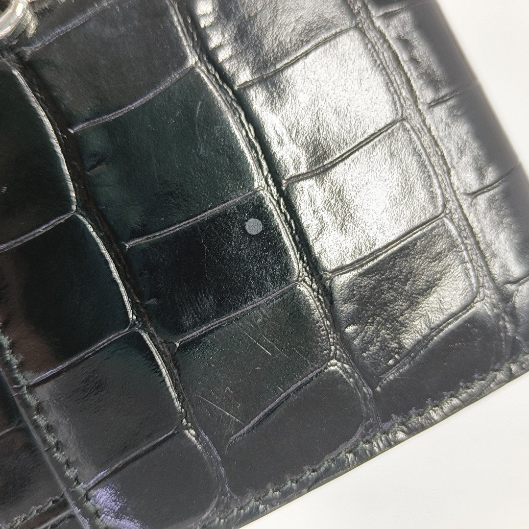 Sharp Calfskin Black