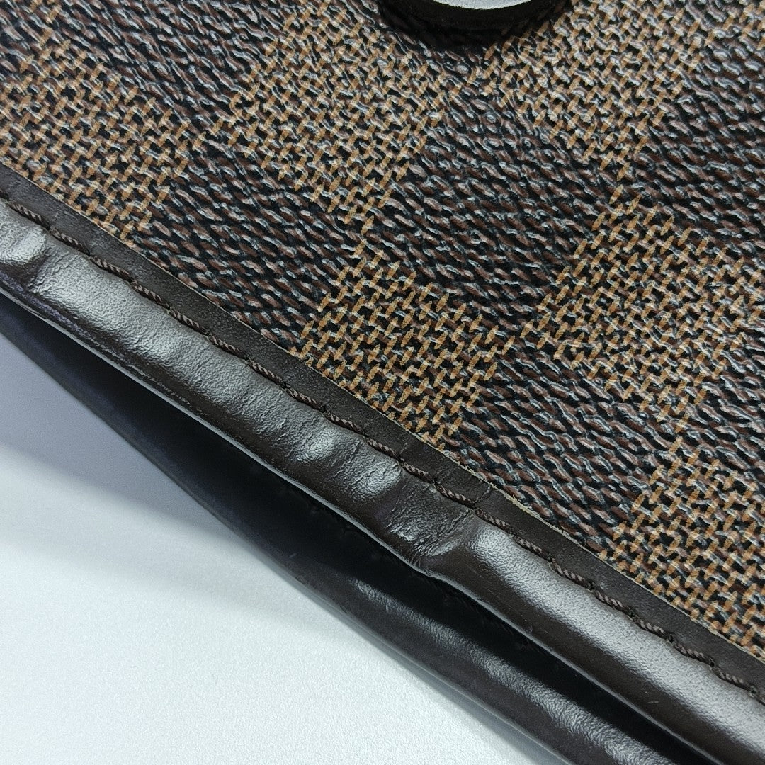 NEVERFULL MM Damier Ebene Coated Canvas Brown