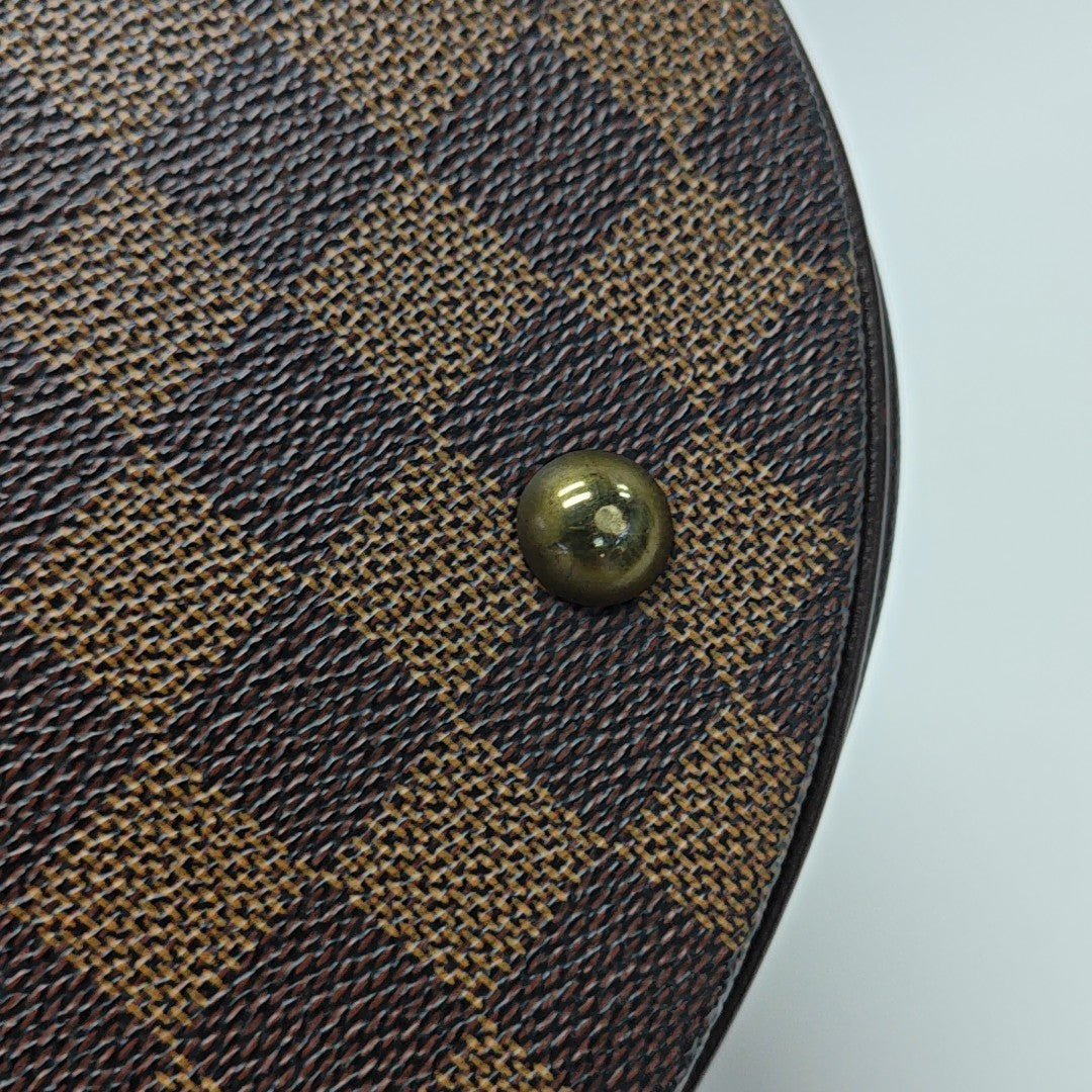 BUCKET PM Damier Ebene Coated Canvas Brown