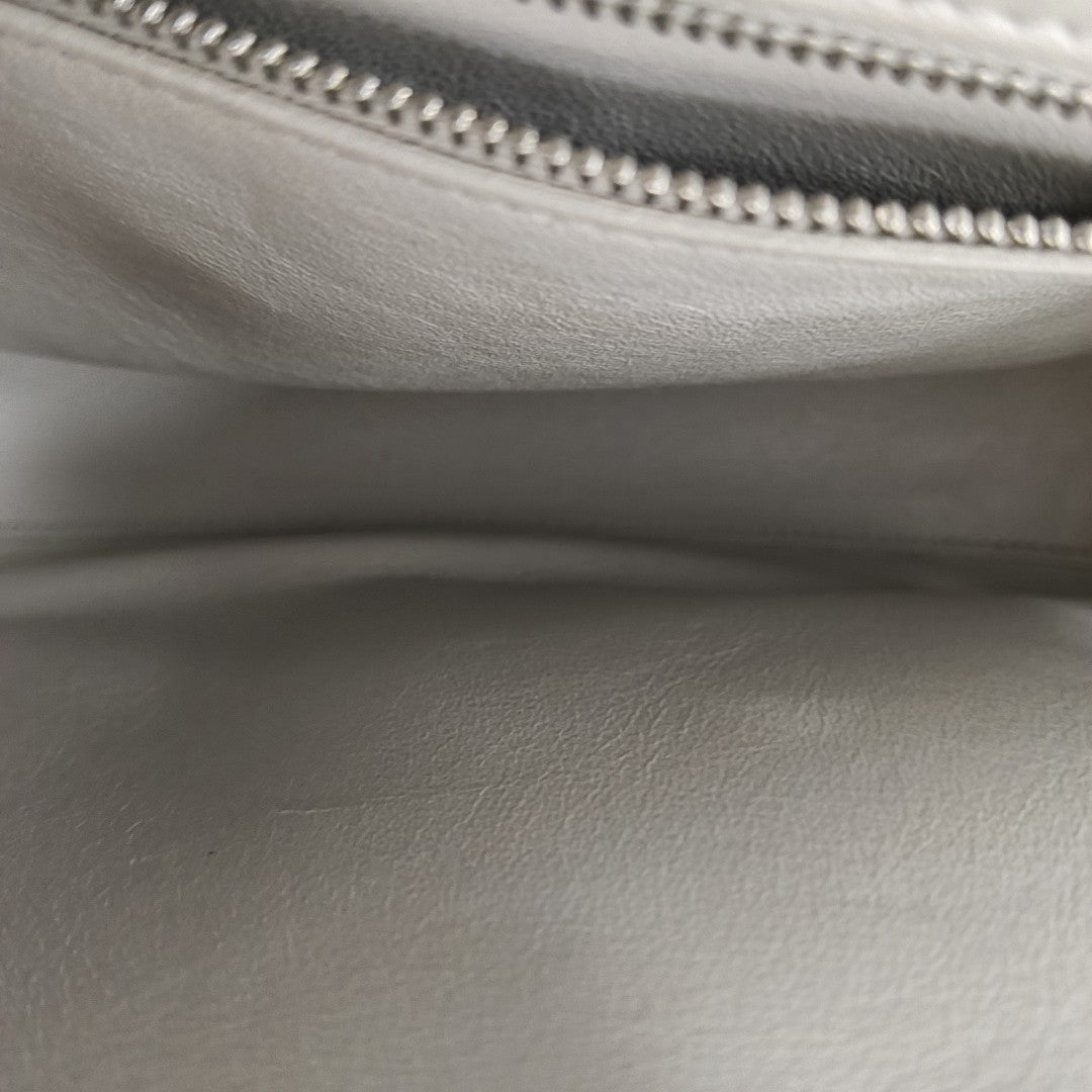 C Medium Calfskin Gray