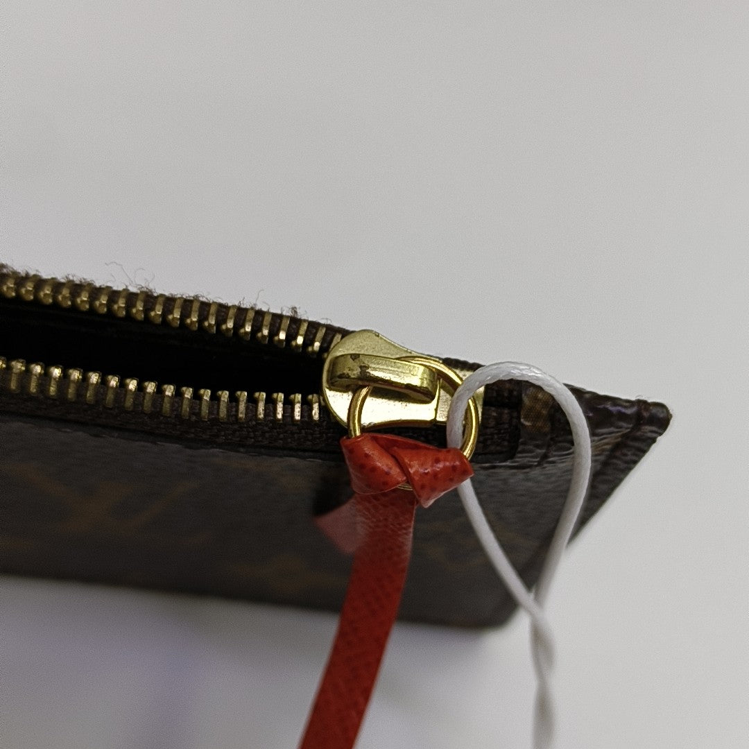 JOSÉPHINE Monogram Coated Canvas Brown Wallet