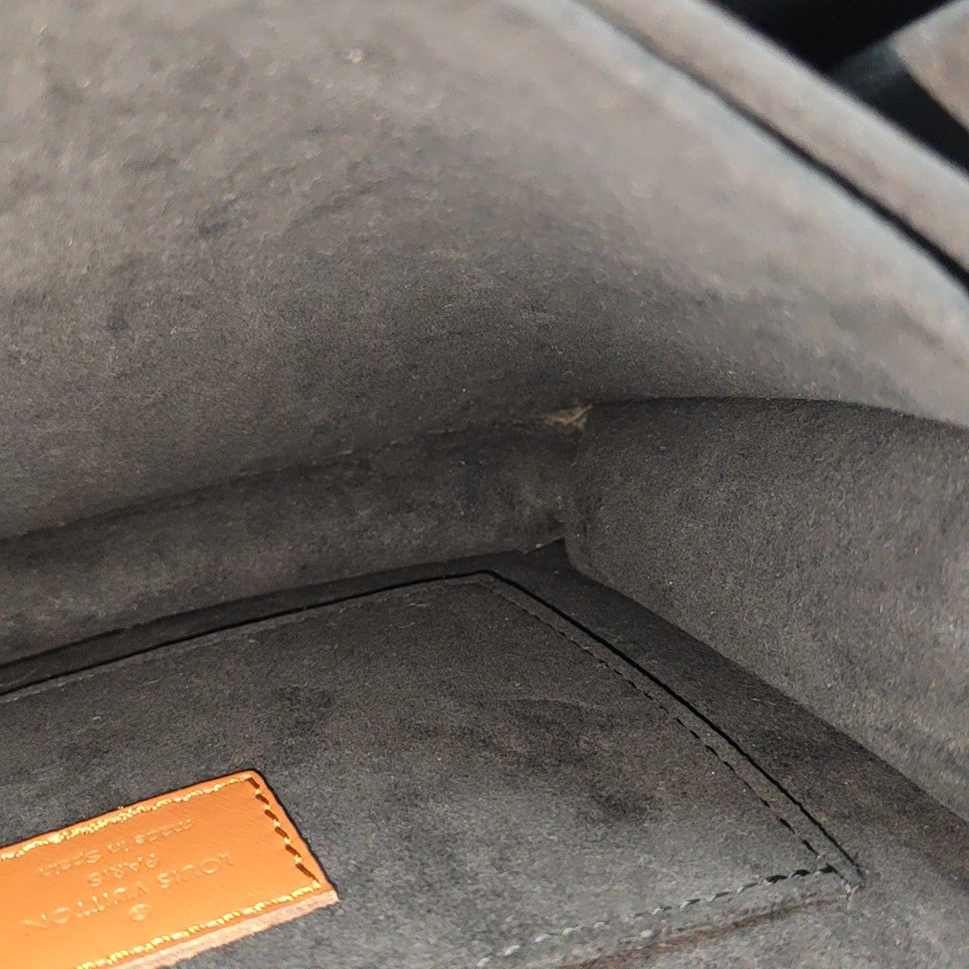DAUPHINE MM Monogram Coated Canvas Brown