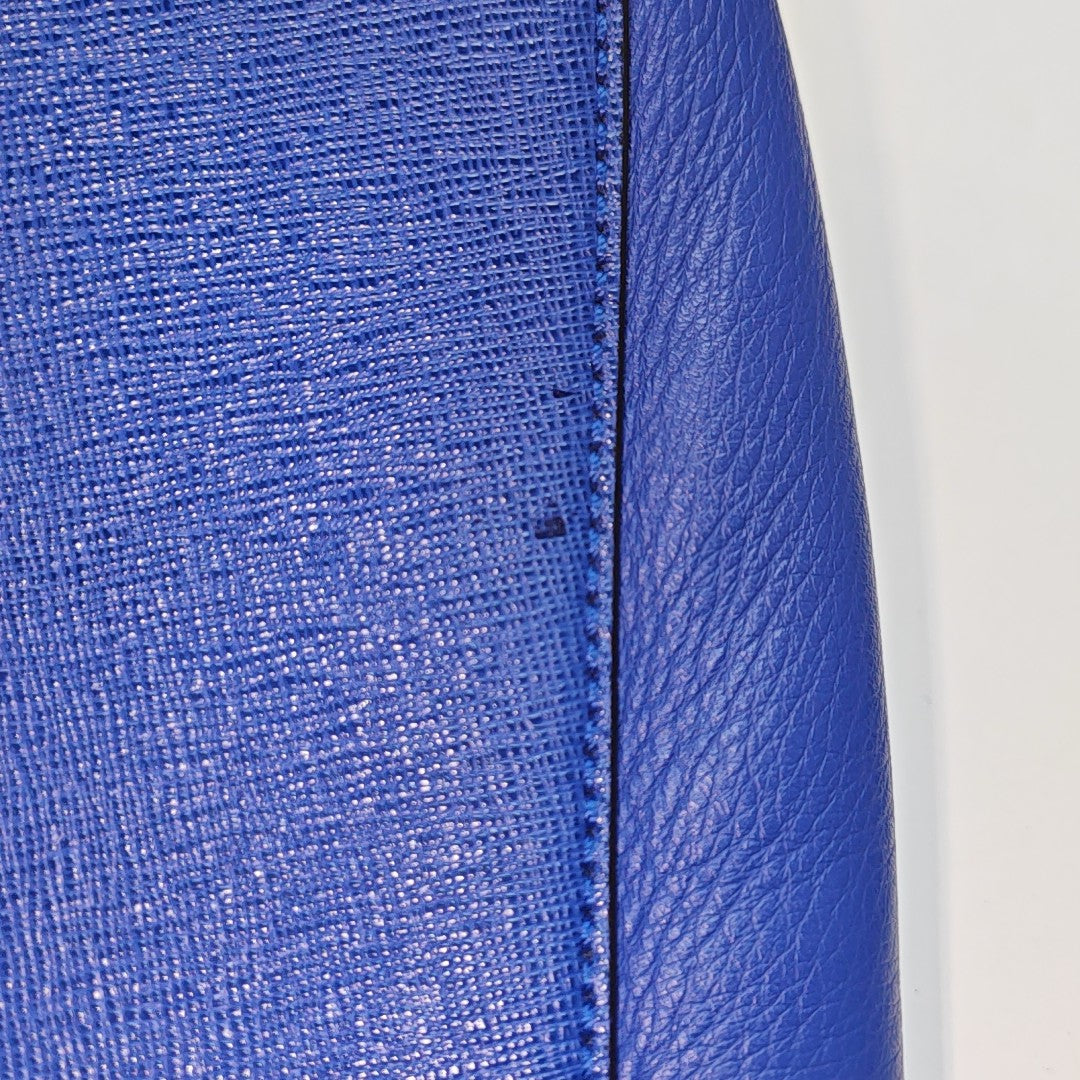 2 Jours Small Calfskin Blue