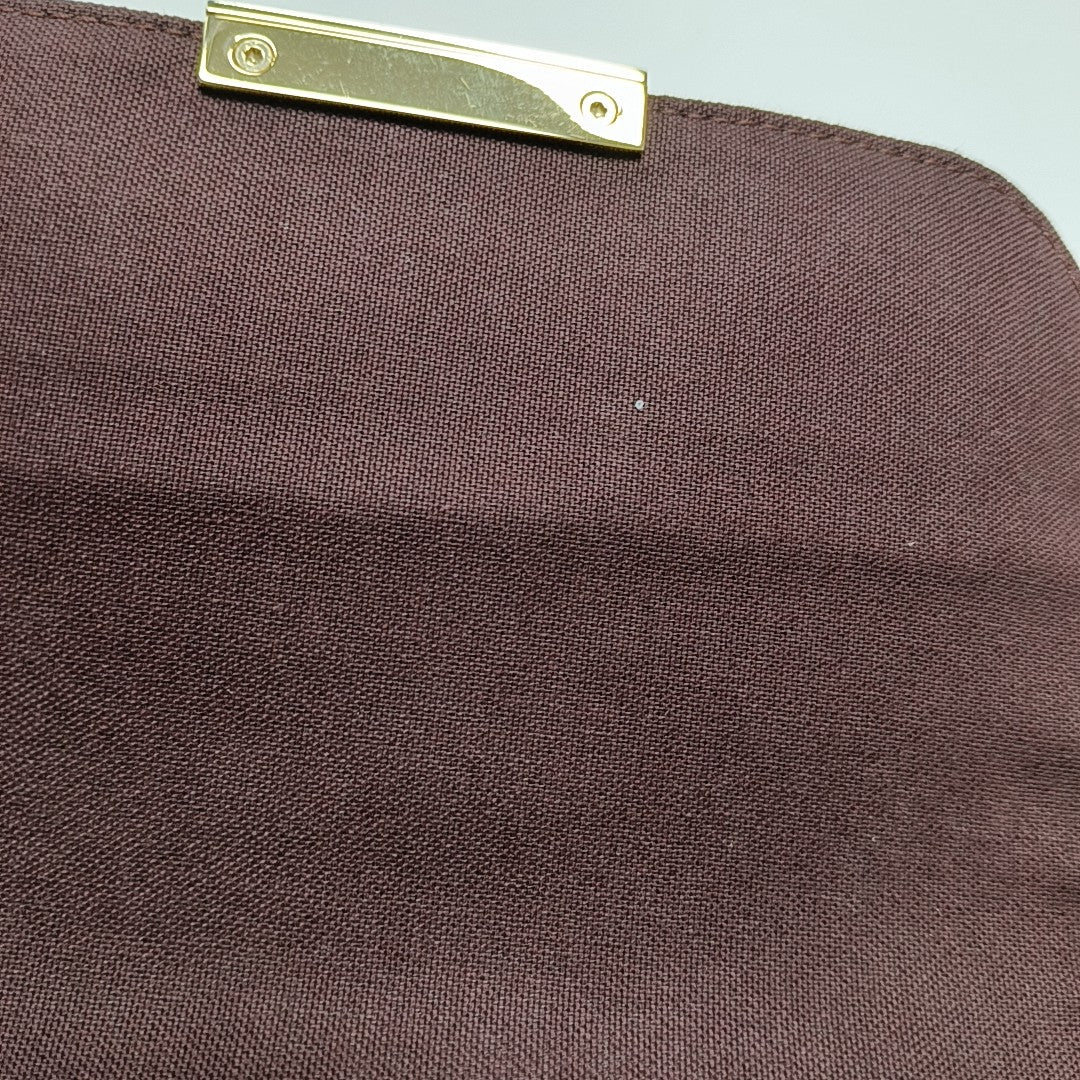 FAVORITE PM Monogram Coated Canvas Brown